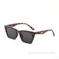 Venda quente de alta qualidade luxo retrô pequeno quadrado côncavo formato gradiente óculos de sol esportivos